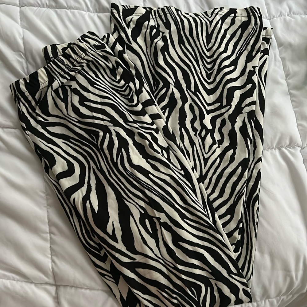 Zebra Print Flair Leggings